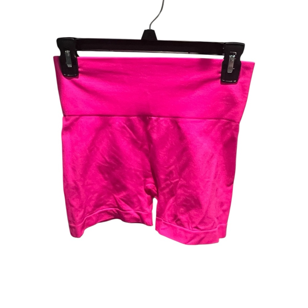 Always‎ neon Pink women’s Spandex pull on shorts size large